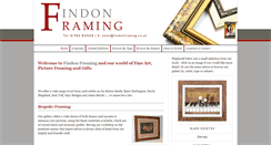 Desktop Screenshot of findonframing.co.uk